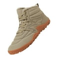 thumbnail image 1 of NOKIO Men'S High-Top Thermal Snow Boots Couple Snow Boots Men'S High Top Snow Boots Fashion Casual Trainers Breathable Flat Casual Shoes Winter Padded Warm Women'S Boots Men'S Snow Trekking Shoes, 1 of 5