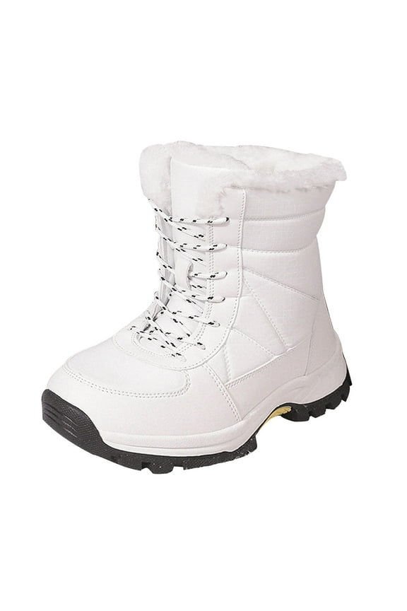 Men'S Ice-Cold High-Top Boots Men'S Snow Hike High-Top Boots Hiking Boot Warm Shoes Outdoor Ski Boots Thickening Men'S Cold Weather Boots