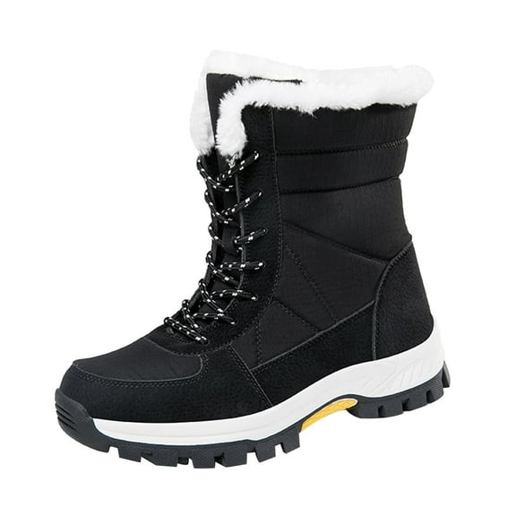 NOKIO Men'S Ice-Cold High-Top Boots Men'S Snow Hike High-Top Boots Hiking Boot Warm Shoes Outdoor Ski Boots Thickening Men'S Cold Weather Boots