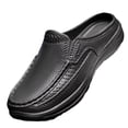 thumbnail image 1 of NOKIO Men'S Leather Moccasin Shoes Men'S Slip-On Loafers Comfortable Casual Shoes For Men Fashion Summer Men Mesh Breathable Flat Lightweight Comfortable Casual, 1 of 1