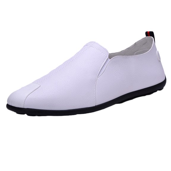 NOKIO Men'S Slip-On Dress Shoes Classic Penny Loafers For Men Men'S Casual Slip-On Sneakers Fashion Men Leather Casual Slip-On Breathable Driving Boat Shoes Dress Shoes