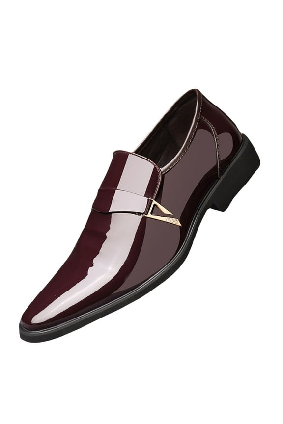 Men'S Slip-On Dress Shoes Men'S Slip-On Oxfords Men'S Casual Slip-On Sneakers Men'S Slip-On Dress Shoes Classic Formal Modern Business Casual Comfortable Dress Shoes Men's Leather Shoes