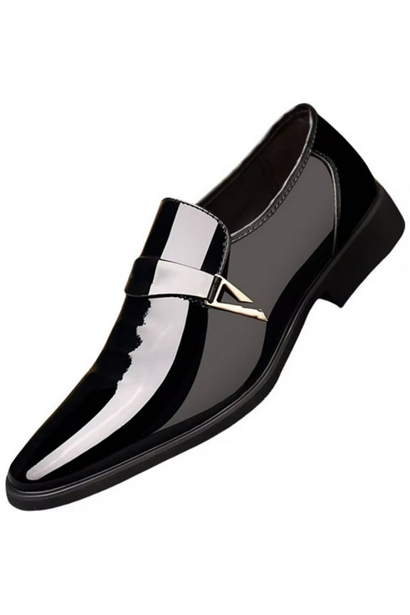 Men'S Slip-On Dress Shoes Men'S Slip-On Oxfords Men'S Casual Slip-On Sneakers Men'S Slip-On Dress Shoes Classic Formal Modern Business Casual Comfortable Dress Shoes Men's Leather Shoes