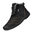 thumbnail image 1 of NOKIO Men'S Snow Exploration Boots Men's Snow Boots Fashion Casual Sneakers Breathable Flat Bottom Casual Shoes Winter Padded Warm Men's Boots Men'S Thermal Snow Boots, 1 of 5