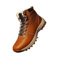 thumbnail image 1 of NOKIO Men'S Snow Trail Anti-Slip Shoes Men'S Snow Boots Men'S High Top Snow Boots Fashion Casual Trainers Breathable Flat Casual Shoes Winter Padded Warm Men'S Boots Men'S Anti-Cold Snow Boots, 1 of 4