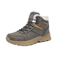 thumbnail image 1 of NOKIO Men'S Snowshoeing Fleece-Lined Boots Men'S Snow Boots Men'S High Top Snow Boots Fashion Casual Trainers Breathable Flat Casual Shoes Winter Padded Warm Men'S Boots Men'S Winter Hiking Boots, 1 of 5