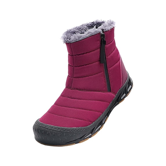 NOKIO Men'S Snowshoeing Fleece-Lined Boots Men'S Snow Walking Anti-Skid Shoes Men'S Fleece-Lined Snowfield High-Top Boots Warm And Snow Boots Fashion In Cold Men'S Cold-Resistant Snow Boots