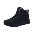 thumbnail image 1 of NOKIO Men'S Snowshoeing Fleece-Lined Boots Men'S Snow Boots Men'S High Top Snow Boots Fashion Casual Trainers Breathable Flat Casual Shoes Winter Padded Warm Men'S Boots Men'S Winter Hiking Boots, 1 of 5