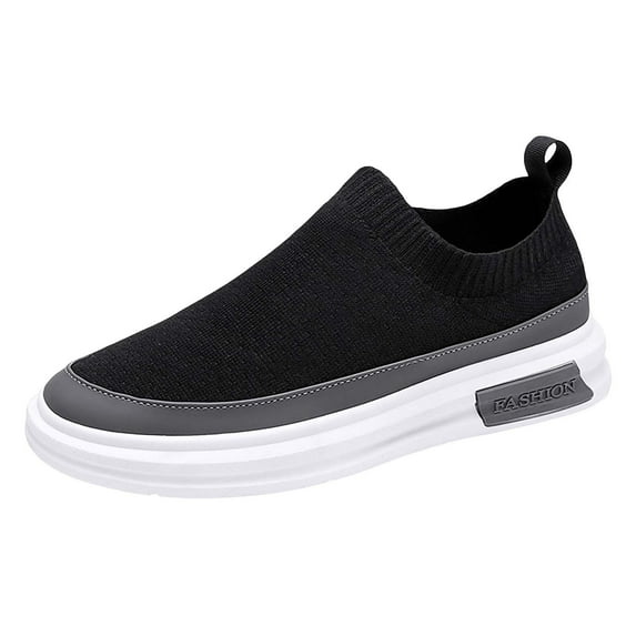 NOKIO Men'S Spring Breathable Soccer Shoes Spring Men'S Mesh Casual Trainers Men'S Casual Slip-On Sneakers Summer Fashion Men's One Foot Stirrup Sneakers Men's Mesh Cloth Comfortable Casual Shoes