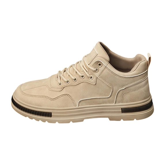 NOKIO Men'S Spring Lightweight Mesh Slip-Ons Men'S Breathable Mesh Platform Sneakers Men'S Work Shoes Hundreds Of Non Slip Wear Labour Insurance Shoes Men'S Comfortable Casual Shoes