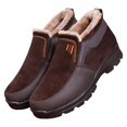 thumbnail image 1 of NOKIO Men'S Stylish Fleece-Lined Snow Boots Men'S Enduring Winter Cold Boots Men's High Performance Warm Snow Boots All Weather Comfortable And Men'S Thermal Snow Boots, 1 of 4