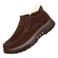 thumbnail image 1 of NOKIO Men'S Stylish Fleece-Lined Winter Shoes Men'S Insulated Anti-Skid Snowboots Men'S Warm Anti-Freeze Winter Shoes Warm And Snow Boots Fashion In Cold Men'S Snow Storm-Resistant Shoes, 1 of 4