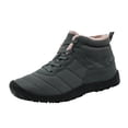 thumbnail image 1 of NOKIO Men'S Stylish Thermal Winter Snow Boots Men'S Cozy Plush-Lined Snow Boots Men'S Cozy Fur-Lined Snow Shoes Warm And Snow Boots Fashion In Cold Men'S Waterproof Snow Boots, 1 of 5