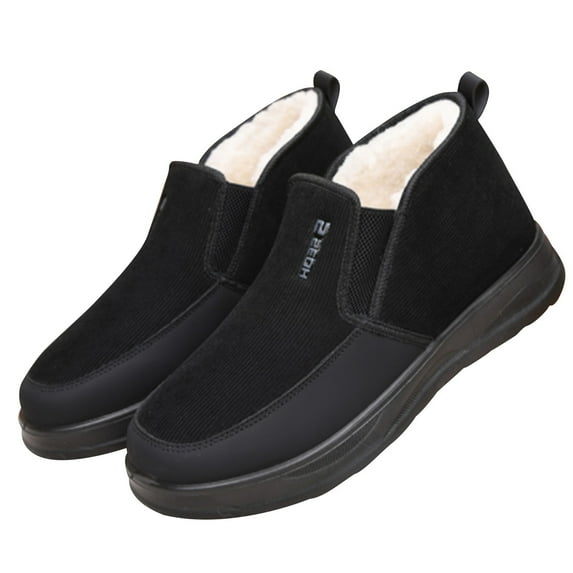 NOKIO Men'S Stylish Thermal Winter Snow Boots Men'S Padded Winter Walking Boots Men'S Warm Fleece-Lined Winter Shoes Warm And Snow Boots Fashion In Cold Men'S Insulated Fashion Boots