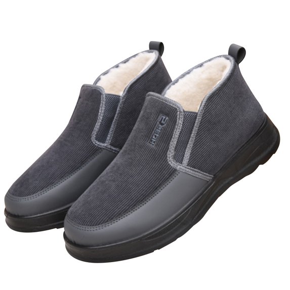 NOKIO Men'S Stylish Thermal Winter Snow Boots Men'S Padded Winter Walking Boots Men'S Warm Fleece-Lined Winter Shoes Warm And Snow Boots Fashion In Cold Men'S Insulated Fashion Boots