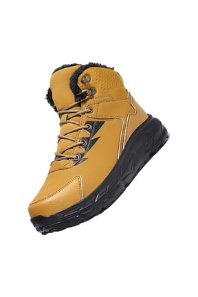 Men'S Thickened Anti-Slip Snow Boots Plush Warm Cotton Shoes Wear And Anti Slip Snow Boots Five Finger Cotton Shoes Outdoor Sports Shoes Men's And Women's Hiking Shoes Men'S Snow Trekking Shoes