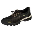 thumbnail image 1 of NOKIO Men Summer Mesh Sneakers Breathable Hiking Shoes Comfortable Walking Shoes Outdoor Travel Shoes Fashion Casual Sports Shoes Quick-Drying Bar𝖾𝖿oot Footwear for Beac𝗁 Wading, 1 of 6