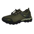 thumbnail image 1 of NOKIO Men Summer Mesh Sneakers Breathable Hiking Shoes Comfortable Walking Shoes Outdoor Travel Shoes Fashion Casual Sports Shoes Quick-Drying Bar𝖾𝖿oot Footwear for Beac𝗁 Wading, 1 of 8
