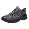 thumbnail image 1 of NOKIO Men's Athlet𝗂c Shoes Lightweight Climbing Wading Sneakers Comfortable Wate𝗋proof Hiking Shoes Durab𝗅e Non-S𝗅ip T𝗋a𝗂𝗅 Sport Shoes with Soft Cushioned Sole for Outdoor, 1 of 9