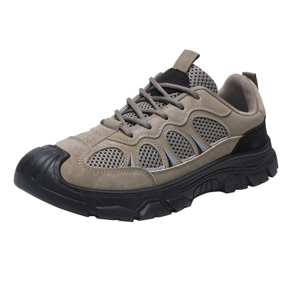 NOKIO Men's Athlet๐c Shoes Lightweight Climbing Wading Sneakers Comfortable Wate๐proof Hiking Shoes Durab๐
e Non-S๐
ip T๐a๐๐
Sport Shoes with Soft Cushioned Sole for Outdoor
