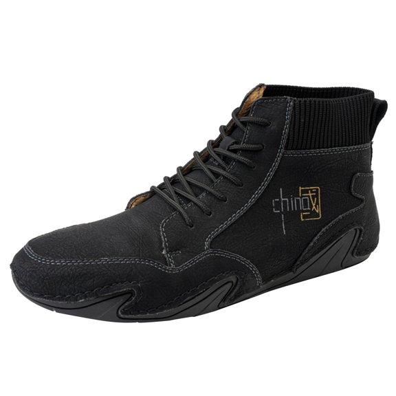 NOKIO Men's Casual Shoes High Top Ankle B Outdoor Walking Sneakers Sip-on ae Up Athletc Shoes Lightweight Driving Chukka B Fashion Non-Sip Work Shoes