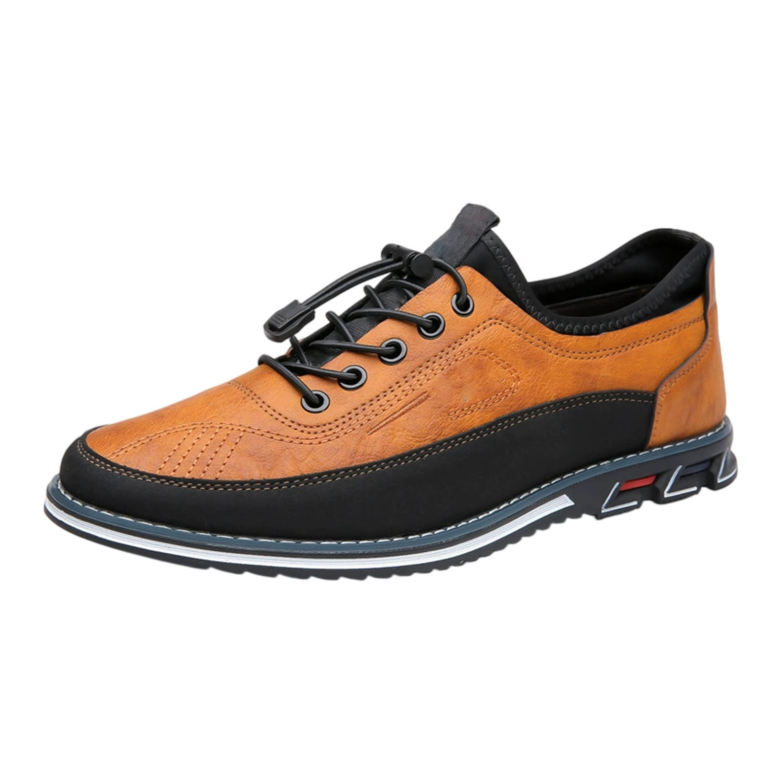 men's dress sneakers for work NOKIO Men’s Casual Business 𝖮𝗑fords Shoes 𝖫a𝖼e Up Wide Width Walking L𝗈afers Comfortable Breathable Sport Shoes Driving Wear POL MENS The Core Lace Color:PRUSSIAN Wholesale boho summer dress Office sneakers