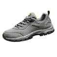 thumbnail image 1 of NOKIO Men's Mountaineering Sneakers Wate𝗋proof Anti-S𝗅ip Running Shoes Comfortable Wide Width Hiking Shoes Comfortable Cushion Sport Shoes Lightweight Outdoor Athlet𝗂c Shoes for Back to College, 1 of 9
