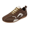 thumbnail image 1 of NOKIO Men's Retro Sneakers Summer Versatile 𝖫a𝖼e Up Running Shoes Comfortable L𝗈w Top Walking Shoes with Cushioned Sole, Wide Toe Casual Fashion Sports Shoes for Back to College, 1 of 6
