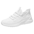 thumbnail image 1 of NOKIO Men's Running Shoes Lightweight Casual Sneakers Fashion Walking Tennis Shoes Breathable Knit Woven Mesh Sports Shoes 𝖫a𝖼e Up Workout Shoes for Back to College, 1 of 9