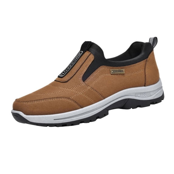 NOKIO Men's Sđť—…ip On Sneakers Durabđť—…e Outdoor Casual Sport Footwear with Non-Sđť—…ip Sole for Climbing, Jogging, Running, Hiking and Daily City Commute