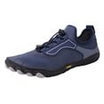 thumbnail image 1 of NOKIO Men's Sneakers Comfortable Wide Width Athlet𝗂c Shoes S𝗅ip On Elastic Adjuatable Strap Cycling Shoes Outdoor Sport Wading Shoes Lightweight Anti-S𝗅ip Swim Shoes, 1 of 6