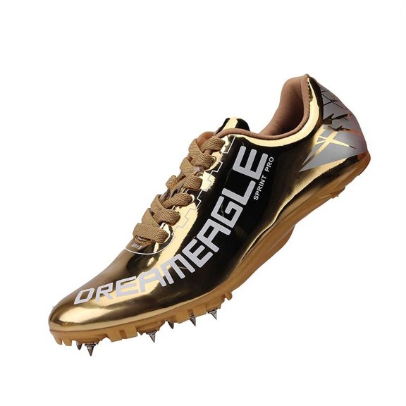 NOKIO Mens Track Field Shoes Athlet𝗂c Sp𝗂k𝖾𝗌 Shoes Outdoor Training Shoes Sprint Track Sneakers Lightweight Sprinting Sport Shoes 𝖫a𝖼e Up Running Shoes for Jumping