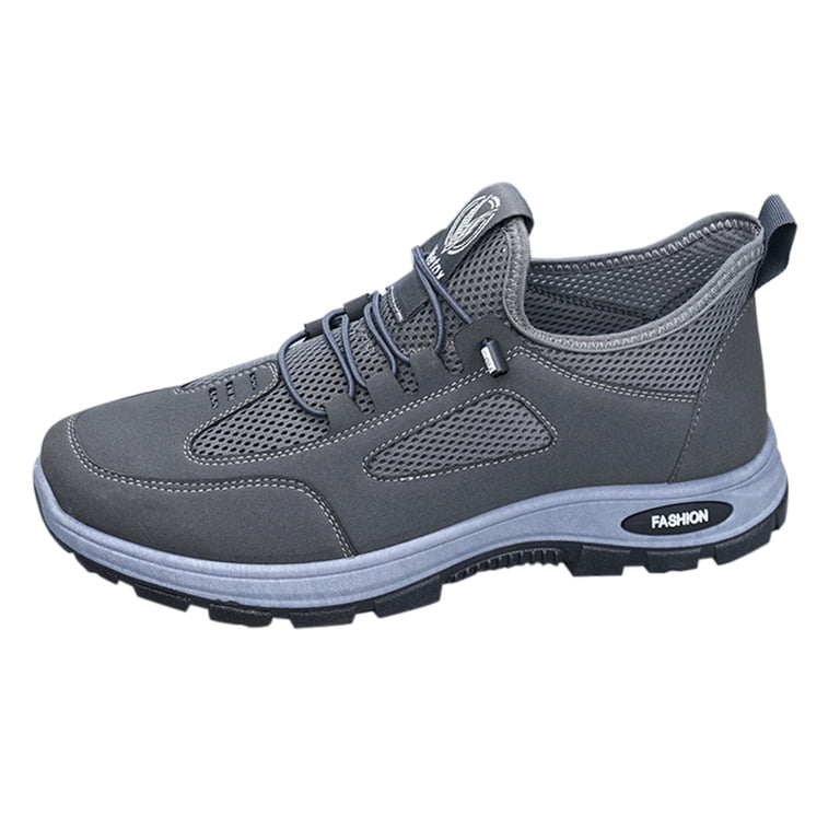NOKIO Mens Walking Sneakers Breathable Mesh Summer Running  display picture 3
