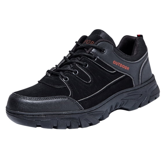 NOKIO Outdoor Hiking Shoes for Men La๐ผe Up T๐a๐๐
๐ Running Shoes Wate๐proof Wear-Res๐st๐บ๐๐ Sneakers Lightweight Anti-S๐
ip Sport Shoes Wide Width Athlet๐c Shoes for Backpacking Travel