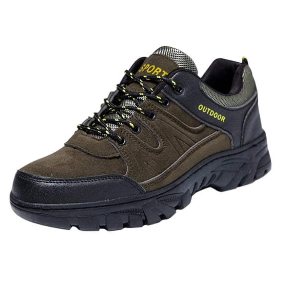 NOKIO Outdoor Hiking Shoes for Men La๐ผe Up T๐a๐๐
๐ Running Shoes Wate๐proof Wear-Res๐st๐บ๐๐ Sneakers Lightweight Anti-S๐
ip Sport Shoes Wide Width Athlet๐c Shoes for Backpacking Travel