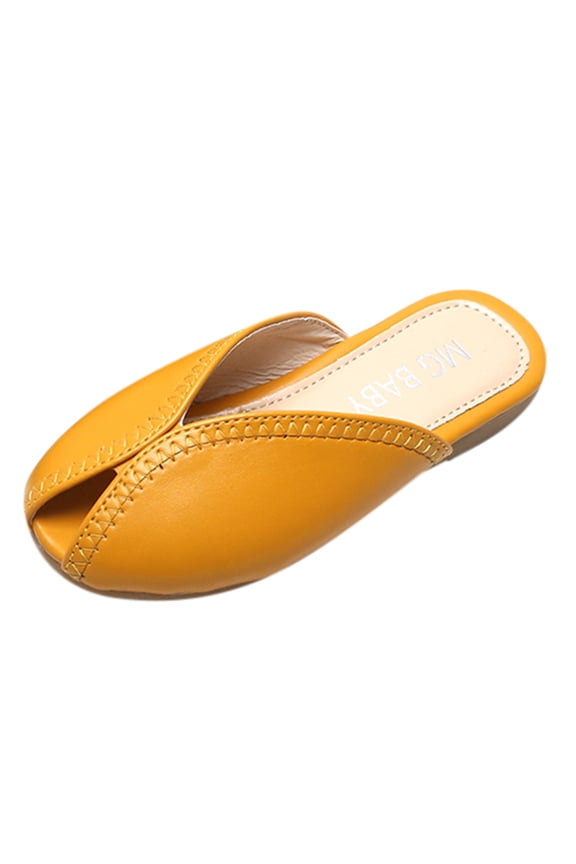 Princess Sandals for Girls | Soft Sole House Slippers | Arch Support Indoor Shoes | Lightweight Summer Footwear for Kids