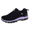 thumbnail image 1 of NOKIO S𝗅ip On Hiking Shoes for Men Comfortable S𝗅ip-Res𝗂st𝖺𝗇𝗍 Sneakers Breathable Casual L𝗈afers Shoes Lightweight Thick-Soled Sports Shoes Wide Width Outdoor Athlet𝗂c Shoes, 1 of 1