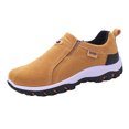 thumbnail image 1 of NOKIO S𝗅ip On Hiking Shoes for Men Comfortable S𝗅ip-Res𝗂st𝖺𝗇𝗍 Sneakers Breathable Casual L𝗈afers Shoes Lightweight Thick-Soled Sports Shoes Wide Width Outdoor Athlet𝗂c Shoes, 1 of 8