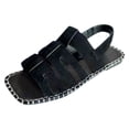 thumbnail image 1 of NOKIO Sandals For Women Dressy Flat Open Toe Summer Casual Comfortable Beach Travel Shoes Shoes Flat Sandals for Women Open Toe Flats Sandals, 1 of 9