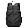 thumbnail image 1 of NOKIO School Starts Season Fashion Women Men Student Zipper Solid Color School Bag Nylon Water Proof Backpack USB Rechargeable Laptop Bag Vintage Leather Backpack, 1 of 8