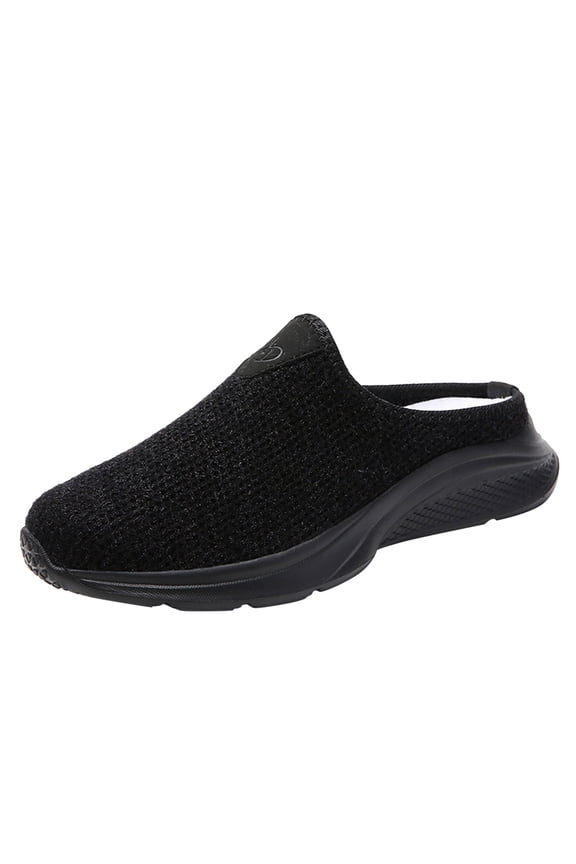 Slip On Mules & Clogs for Womens Light Open Back Shoes Comfort Walking Shoes Breathable Slippers Closed Toe Slides Women's Slip On Travel Soft Sole Comfortable Shoes