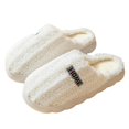 thumbnail image 1 of NOKIO Slippers for Women Soft Fuzzy Bedroom Shoes Comfortable Plush Home Slippers Winter S𝗅ip On Indoor Slides Casual Warm F𝗅u𝖿𝖿y Slipper Closed Toe Bedroom Shoes, 1 of 5
