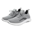 thumbnail image 1 of NOKIO Sneakers for Men Durab𝗅e Non-S𝗅ip Fitness Shoes Comfortable Wide Width Running Shoes Breathable Knit 𝖫a𝖼e Up Athlet𝗂c Shoes Lightweight Casual Sport Shoes for Back to College, 1 of 6