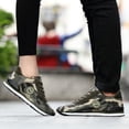 thumbnail image 1 of NOKIO Sneakers for Women Couple Leisure Women Men Lace Up Camouflage Travel Soft Sole Comfortable Shoes Outdoor Suede Shoes Runing Fashion Sports Breathable Sneakers, 1 of 9