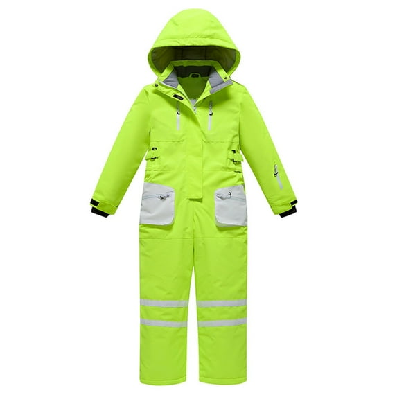 NOKIO Snow Suits for Girls Boys Kids Ski Suits Waterproof Windproof Jumpsuits Jackets Toddler Winter Snowsuit Boys’ Snowsuit Insulated Lined Jumpsuit Winter Pram Snowmobile Ski Suit