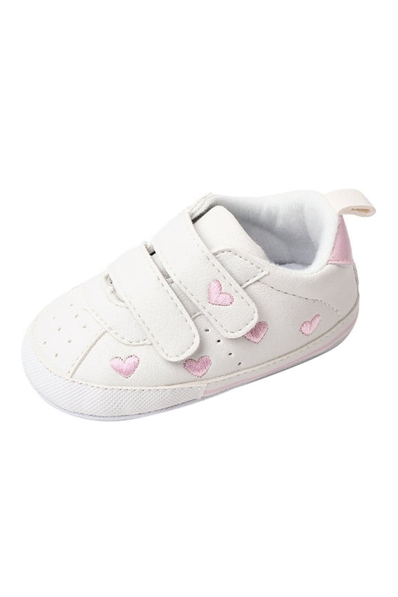 Spring-Summer Toddler Athletic Shoes Double Strap Hook & Loop Closure Lightweight Flat Sole Non-Slip Grip Breathable Mesh Lining Daycare-Ready Comfort Sneakers