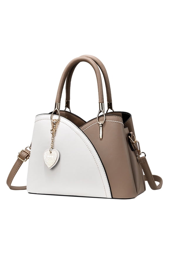 Stylish Leather Tote Bags For Women, Vintage Handbags For Women, Female One-Shoulder Tote Bag Fashion Shoulder Bags Casual Leather Messenger Bag Large Capacity Handbag Fashion Womens Bag