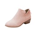thumbnail image 1 of NOKIO Stylish Women'S Ankle Boots Trendy Women'S Ankle Booties Retro Heels High Fashion Breathable Women's Shoes Slip On Boots Short Women's Boots Women'S Trendy Booties Elegant Women'S Short Boots, 1 of 5