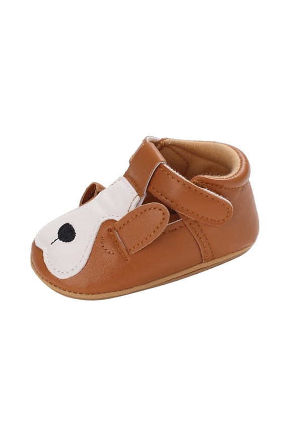 Summer Autumn Toddler Animal Sneakers - Puppy Sheep Print Mesh Breathable Shoes with Non-Slip Sole for Indoor Play Boys Girls
