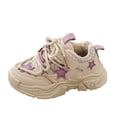 thumbnail image 1 of NOKIO Toddler Baby Running Shoes Boys Girls Mesh Lace-Up Cute Non-Slip Athletic Sneakers Walking Hiking Sports Sneakers Toddler Boy Breathable Sneakers Back-To-School, 1 of 6